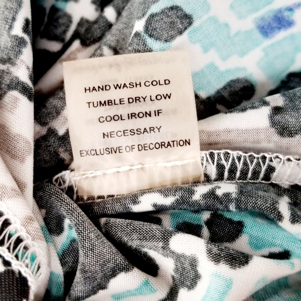 $4 If Bundled | Market Spruce | Brackley Henley Tank Tunic Multicolor Sleeveless - Picture 4 of 8